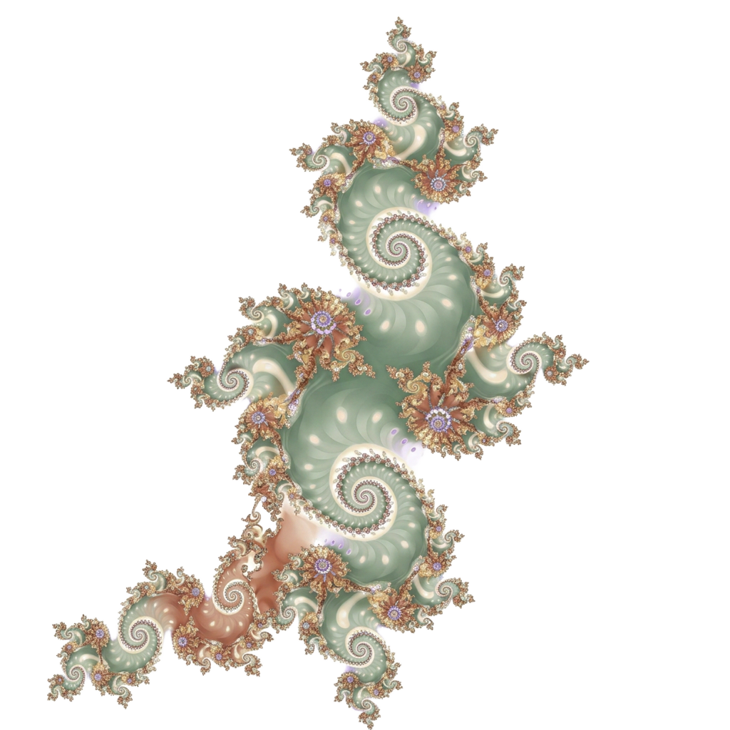 Conjunto de Julia — fractal gerado pela iteração de funções no plano complexo